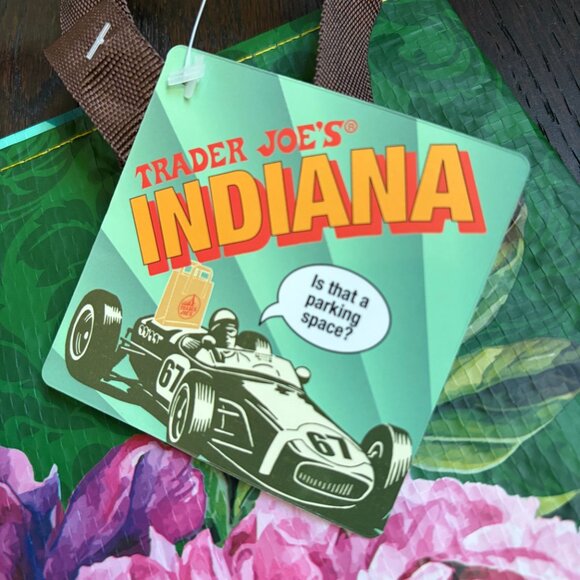 Trader Joe's Indiana Reusable Grocery Shopping Bag - NWT - Picture 3 of 6